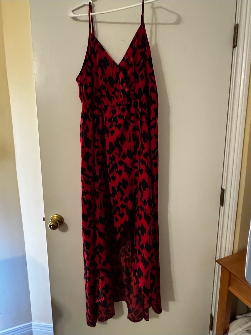 Red and Black SHEIN dress